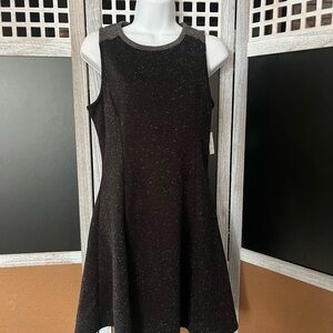 Old Navy Black Sleeveless A-Line Mini Dress